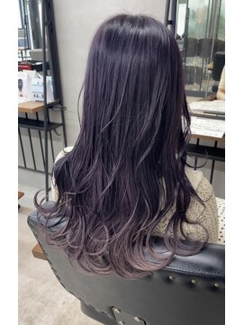 イキプラスディードットログ 大和八木駅前店(ikii+D.Log) グラデーションカラー 特殊デザイン ラベンダー