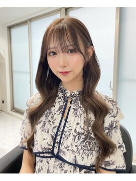 ロア 中目黒(loa) シールエクステ ベージュロング