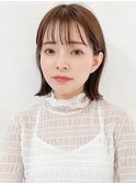 《CODE.LINE》シルキーベージュ×外ハネロブ