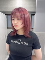 スウィープ(sweep)&nbsp;レイヤーウルフ×ピンクベージュ