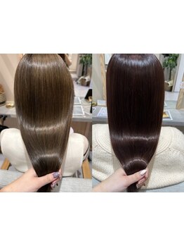 こだわりの髪質改善を厳選!広がりも抑えるからショートとの相性も◎[茨木/トリートメント/白髪ぼかし/学割]