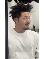 ヌードルバイコア(noodle by CoRe.gn)&nbsp;スパイキーアフロ × ワイルドショート