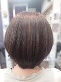 白髪ぼかしショート