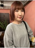 hibico 顔まわりカット×ボブ