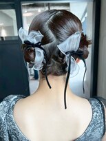 アイティーバイアルバム 松戸店(IT by ALBUM)&nbsp;ロング大人ガーリーおくれ毛前髪カット_ba575321