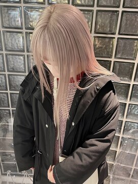 ペレ アネックス 大阪梅田茶屋町店(PELE ANNEX) 着物ヘア/ダークアッシュ/ミディアムレイヤーカット/梅田