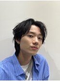 men's/メンズ/フェザーパーマ/サーフカール/ダウンパーマ/池袋