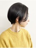 【松戸　松田】菱形ショート前髪無し黒髪
