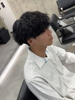 グラント(GRANT)&nbsp;波巻きパーマ/ラウンドマッシュ/メンズパーマ