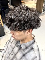 エリマ 調布(elima)&nbsp;調布メンズパーマルーズパーマシャドウパーマッシュウルフゆるめ