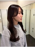 ダークパープル/ナチュラルショート/ミルクブラウン/夏/茅ヶ崎