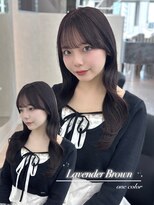 ロエ 大宮(LOE) 縮毛矯正、ストレート/ミルクブラウン/ダウンバング