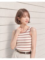 ビーハイブ 仙台駅前店(Behive)&nbsp;ボブ/ショート/ブラウン/ベージュ/20代30代40代