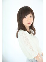 チャンプ 高の原店(Champ)&nbsp;斜めバングがお洒落☆ナチュラルウェーブ