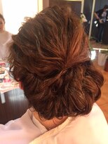 ヘアディレクション ビークス 上並榎店(HAIR DIRECTION BEECX)&nbsp;もこもこギブソンタックヘアセット