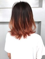 ブラン 天王寺(Blanc)&nbsp;【Blanc】グラデーション赤＿ 外ハネロブ