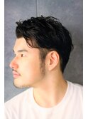 爽やかツーブロック刈り上げスタイル