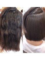 クーラ(Cura)&nbsp;【Cura　小川雄基】縮毛矯正×美髪×ロブ