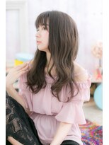 ヘアアンドビューティー ミック(Hair & Beauty miq) やわらかさと透明感…とろみカールロングa
