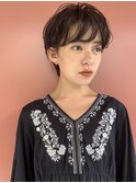 ショート / ショートボブ / シースルーバング