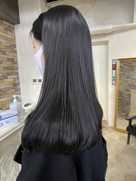 アリー 原宿 表参道(ALLY) 10代20代30代【ALLY宍戸】赤み消し暗髪カラー"グレーアッシュ"