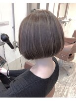 ヘアーサロン キー(Hair salon key)&nbsp;ハイライト×ミニボブ