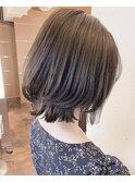 小顔大人可愛い20代30代40代プチウルフボブ