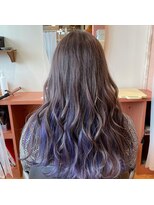 アブー(Aboo)&nbsp;シルバーカラー.インナーパープルカラー