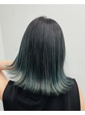 エアタッチバレイヤージュ×ペールグリーン