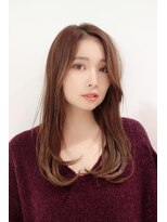 フラミューム 藤沢(flammeum)&nbsp;上品なナチュラルストレート×ココアブラウン【藤沢/藤沢駅】