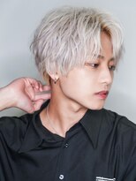 メンズヘアセンス 渋谷(MEN'S HAIR SENSE)&nbsp;【SENSE渋谷】ハンサムショート×ホワイトカラー