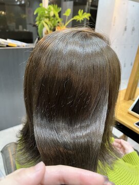 エル 横浜(eL) 【 eL 横浜 】イノアカラー オージュアトリートメント 艶カラー