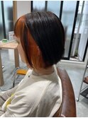 前髪&サイドインナーカラー