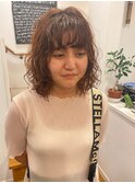 クルクルウェーブパーマ