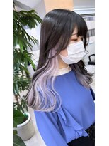 イエナ 渋谷(IENA)&nbsp;インナーカラー ホワイトピンク