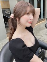 ロンドフルール 大宮東口(Lond fleur) 大宮で叶う韓国結んで可愛いお顔周りカット