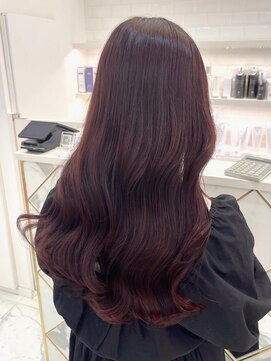 リルミー(Lilme) ブリーチなしでできる♪カシスピンク＊まゆ