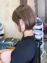 トト 船橋店(toto.)&nbsp;黒髪/グレーベージュ/レイヤーロング/前髪パーマ[西船橋/津田沼]