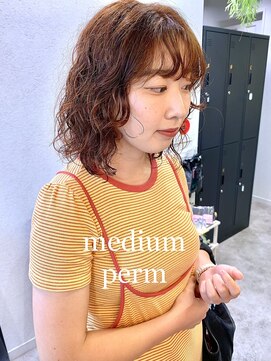 オッジバイケンジ(oggi by KENJE) オレンジカラーパーマ!