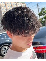 ブライト(BRIGHT)&nbsp;マッシュ　波巻きパーマ