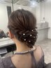 パーティーヘアセット￥2800