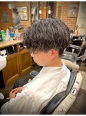 【モテ×お洒落】縦落ちツイスパマッシュ　　田町　ビジネス