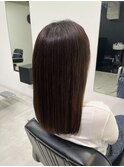 《FRAME porto》セミロング×極ツヤストレート