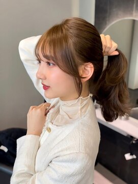 バレット 表参道(VALETTE) ワンホン＆韓国ヘア/顔周りレイヤーカット/前髪カット7