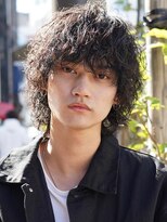 フィフス 栄(fifth)&nbsp;マッシュウルフ×波巻きスパイラルパーマスタイル