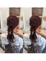 ジャガラ 千葉駅北口店(JAGARA)&nbsp;お呼ばれヘア/編み下ろし/ツインアレンジ【千葉】