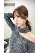 リリー(Lilley)&nbsp;【西村光平】艶カラー/前髪顔周り/韓国ヘア