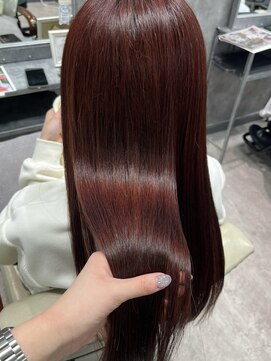 フォンド 津田沼(fond.) 着物/フェミニンロング/似合わせカット/津田沼/韓国/顔周り/艶髪