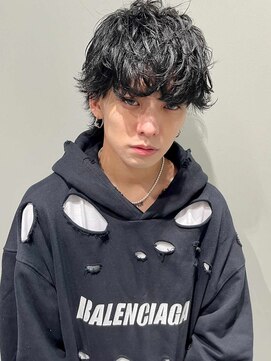 ミンクス渋谷スマートサロン(MINX shibuya smart salon) 【MINX】メンズ韓国マッシュニュアンスパーマ_渋谷/表参道