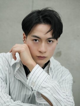 リップス 自由が丘(LIPPS) 韓国ヘア センターパート 爽やか 流行り